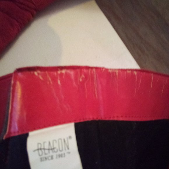 Red Suede Booties - Picture 5 of 6